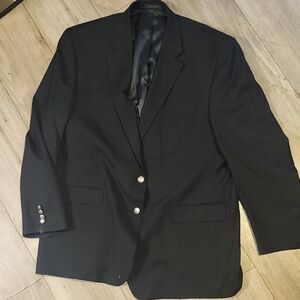 Chaps Black Men's Sport Coat Size 48L